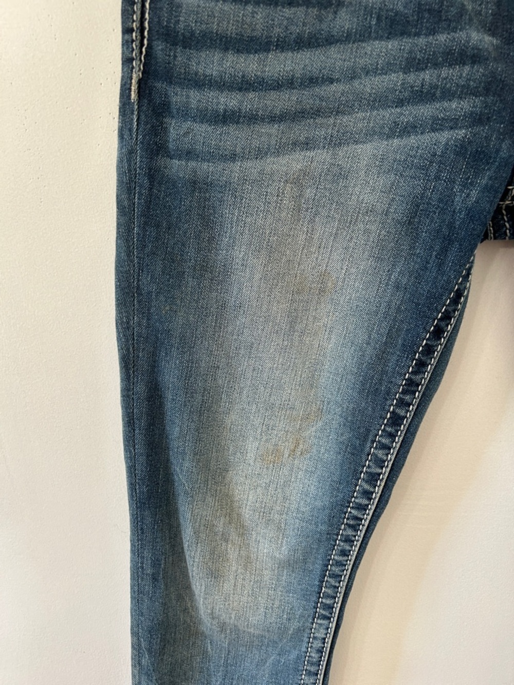 Miss Me Jeans Hailey Skinny 28 Blue Denim Aztec Embellished Back Pockets - Picture 8 of 16